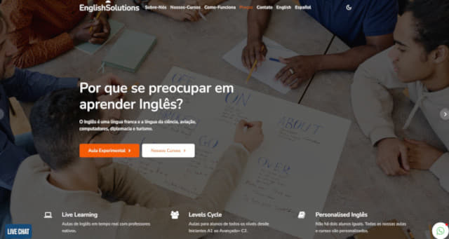 Professor de Inglês nativo Paul Finch, Britânico da Inglaterra aulas e cursos de conversação online pelo skype e em Brasília, cursos para profissionais, Inglês preparatório, serviços em Inglês, English Solutions Brasília 